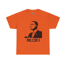 Load image into Gallery viewer, Malcolm X Tribute T-Shirt — "By Any Means Necessary" Graphic Tee
