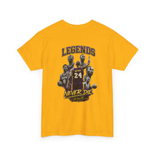 Load image into Gallery viewer, Basketball Legends: Kobe Bryant 'Legends Never Die' T-Shirt
