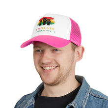 Load image into Gallery viewer, Juneteenth Mesh Cap
