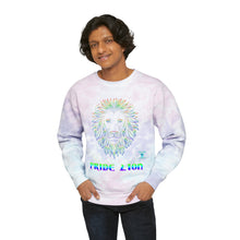 Load image into Gallery viewer, Pride Lion Unisex Tie-Dye Sweatshirt
