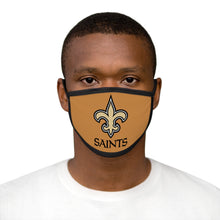 Load image into Gallery viewer, New Orleans Saints Mixed-Fabric Face Mask
