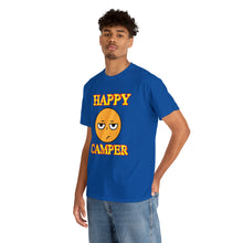 Load image into Gallery viewer, Happy Camper (Ironic Version) Unisex Heavy Cotton Tee
