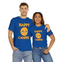 Load image into Gallery viewer, Happy Camper (Ironic Version) Unisex Heavy Cotton Tee
