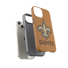 Load image into Gallery viewer, New Orleans Saints iPhone 14 Tough Cases
