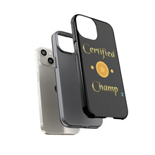 Load image into Gallery viewer, Certified Champ V2 (Gold) iPhone 14 Tough Cases
