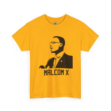 Load image into Gallery viewer, Malcolm X Tribute T-Shirt — "By Any Means Necessary" Graphic Tee
