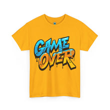Load image into Gallery viewer, Game Over Unisex Heavy Cotton Tee - Fun Streetwear for Gamers and Casual Style
