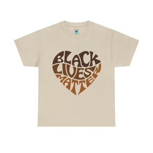 Load image into Gallery viewer, Black Lives Matter Unisex Heavy Cotton Tee - Statement Tee for Activism and Awareness
