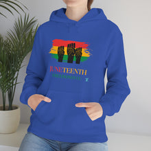 Load image into Gallery viewer, Juneteenth Unisex Heavy Blend™ Hooded Sweatshirt
