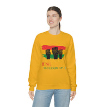 Load image into Gallery viewer, Juneteenth Unisex Heavy Blend™ Crewneck Sweatshirt
