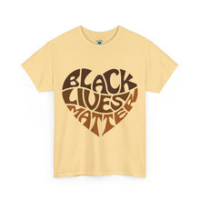 Load image into Gallery viewer, Black Lives Matter Unisex Heavy Cotton Tee - Statement Tee for Activism and Awareness
