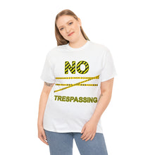 Load image into Gallery viewer, No Trespassing Unisex Heavy Cotton Tee
