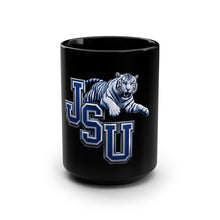 Load image into Gallery viewer, Jackson State University (JSU) 15oz Black Coffee Cup

