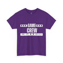 Load image into Gallery viewer, Game Crew T‑Shirt — Gamer Icons Front &amp; "Forever For Life" Back
