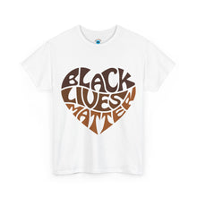 Load image into Gallery viewer, Black Lives Matter Unisex Heavy Cotton Tee - Statement Tee for Activism and Awareness
