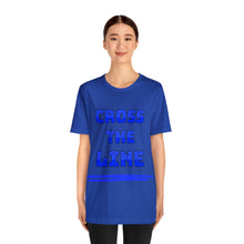 Load image into Gallery viewer, Cross the Line Unisex Jersey T-Shirt
