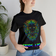 Load image into Gallery viewer, Pride Lion Unisex Jersey Short Sleeve Tee
