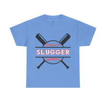 Load image into Gallery viewer, Unisex Heavy Cotton Tee - SLUGGER Baseball Tee for Sports Lovers
