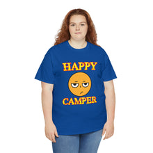 Load image into Gallery viewer, Happy Camper (Ironic Version) Unisex Heavy Cotton Tee
