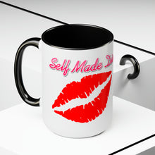 Load image into Gallery viewer, Self Made Diva Two-Tone Coffee Mugs, 15oz
