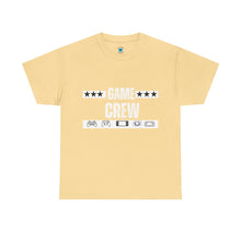 Load image into Gallery viewer, Game Crew T‑Shirt — Gamer Icons Front &amp; "Forever For Life" Back
