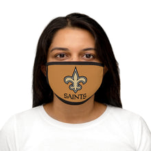 Load image into Gallery viewer, New Orleans Saints Mixed-Fabric Face Mask

