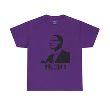 Load image into Gallery viewer, Malcolm X Tribute T-Shirt — "By Any Means Necessary" Graphic Tee

