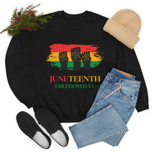 Load image into Gallery viewer, Juneteenth Unisex Heavy Blend™ Crewneck Sweatshirt

