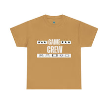 Load image into Gallery viewer, Game Crew T‑Shirt — Gamer Icons Front &amp; "Forever For Life" Back
