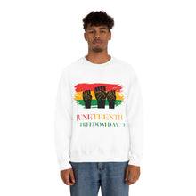 Load image into Gallery viewer, Juneteenth Unisex Heavy Blend™ Crewneck Sweatshirt
