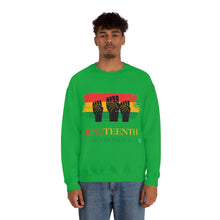 Load image into Gallery viewer, Juneteenth Unisex Heavy Blend™ Crewneck Sweatshirt
