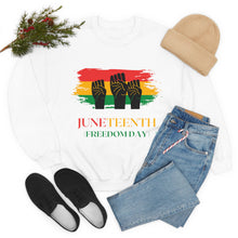 Load image into Gallery viewer, Juneteenth Unisex Heavy Blend™ Crewneck Sweatshirt
