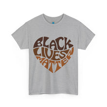 Load image into Gallery viewer, Black Lives Matter Unisex Heavy Cotton Tee - Statement Tee for Activism and Awareness
