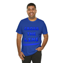 Load image into Gallery viewer, Cross the Line Unisex Jersey T-Shirt
