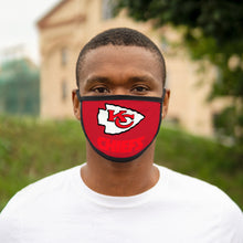 Load image into Gallery viewer, Kansas City Chiefs Mixed-Fabric Face Mask
