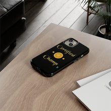 Load image into Gallery viewer, Certified Champ V2 (Gold) iPhone 14 Tough Cases
