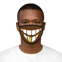 Load image into Gallery viewer, Eric Burdon and War Mixed-Fabric Face Mask (Brown).
