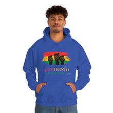 Load image into Gallery viewer, Juneteenth Unisex Heavy Blend™ Hooded Sweatshirt
