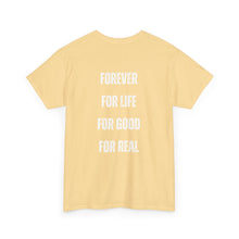 Load image into Gallery viewer, Game Crew T‑Shirt — Gamer Icons Front &amp; "Forever For Life" Back

