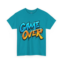 Load image into Gallery viewer, Game Over Unisex Heavy Cotton Tee - Fun Streetwear for Gamers and Casual Style
