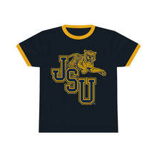 Load image into Gallery viewer, Jackson State University (JSU) Golden Edition Unisex Ringer Tee
