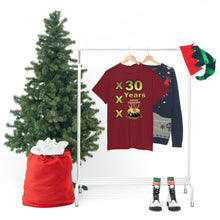 Load image into Gallery viewer, Happy Birthday (30 Years/XXX Years) Unisex Heavy Cotton Tee.
