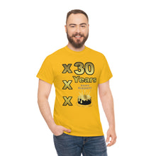 Load image into Gallery viewer, Happy Birthday (30 Years/XXX Years) Unisex Heavy Cotton Tee.
