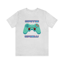Load image into Gallery viewer, Game Crew Unisex Jersey Short Sleeve Tee
