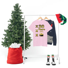Load image into Gallery viewer, Happy Birthday (30 Years/XXX Years) Unisex Heavy Cotton Tee.
