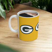 Load image into Gallery viewer, Green Bay Packers Ceramic Mug 11oz

