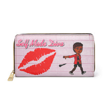 Load image into Gallery viewer, Self Made Diva Zipper Wallet
