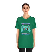 Load image into Gallery viewer, Game Crew Unisex Jersey Short Sleeve Tee
