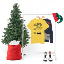 Load image into Gallery viewer, Happy Birthday (30 Years/XXX Years) Unisex Heavy Cotton Tee.
