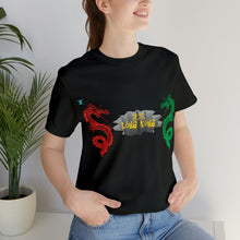 Load image into Gallery viewer, 龙坑 Lóng kēng (Dragon Pit) Unisex Jersey Short Sleeve Tee
